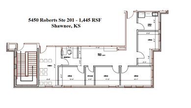 5450 Roberts St, Shawnee, KS en alquiler Plano de la planta- Imagen 1 de 1