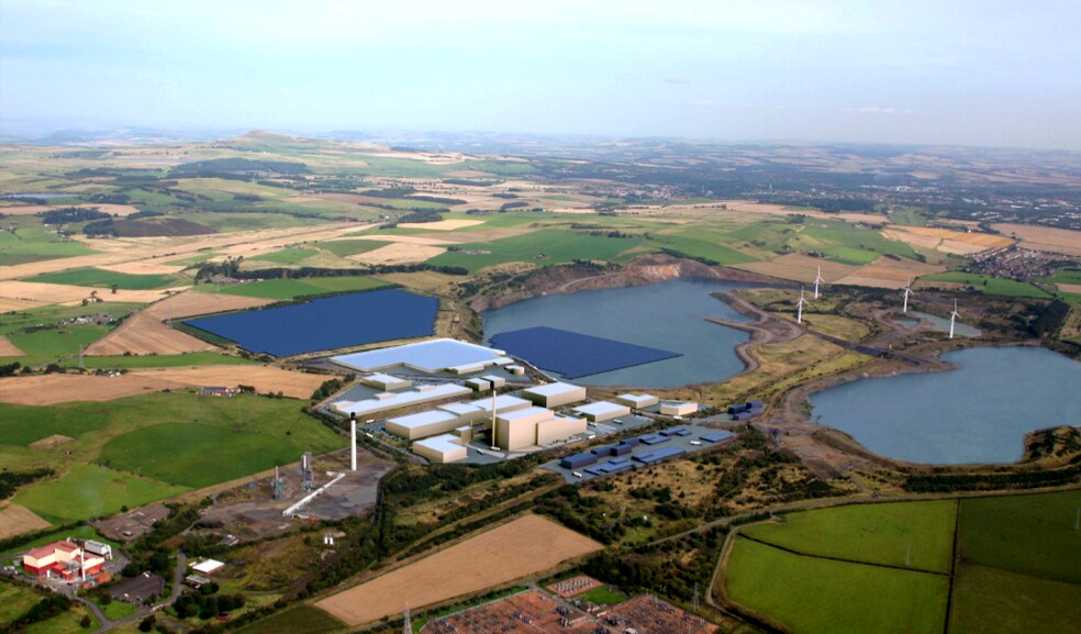 6 Plot, Kinglassie en venta - Vista aérea - Imagen 2 de 2