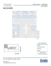 10880 Wilshire Blvd, Los Angeles, CA en alquiler Plano de la planta- Imagen 1 de 1