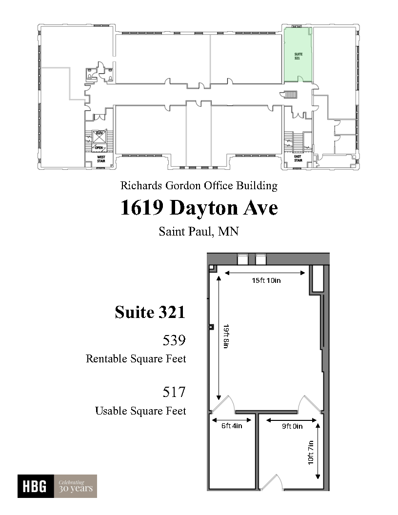 1619 Dayton Ave, Saint Paul, MN en alquiler Plano de la planta- Imagen 1 de 6