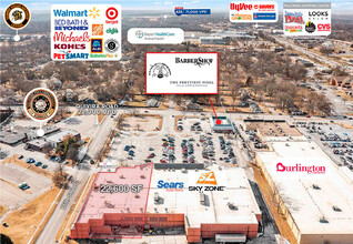 6485-6495 Quivira Rd, Shawnee, KS - vista aérea  vista de mapa