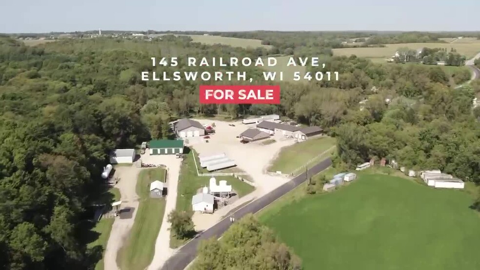 145 Railroad Ave, Ellsworth, WI en venta - Vídeo de anuncio comercial - Imagen 2 de 35