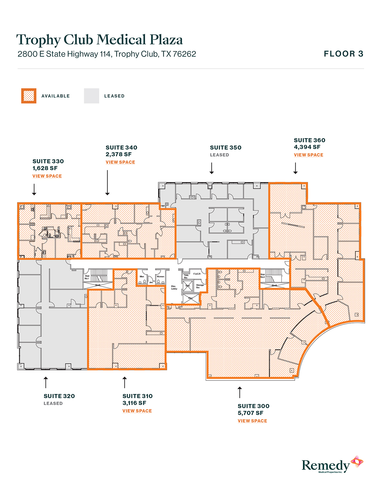 2800 E Highway 114, Southlake, TX en alquiler Plano de la planta- Imagen 1 de 1