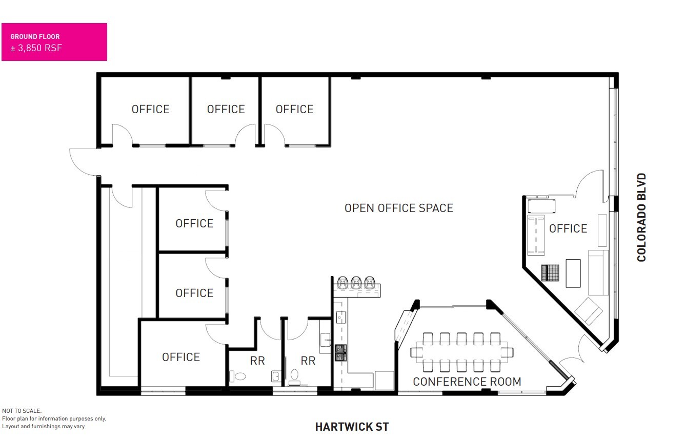 1486 Colorado Blvd, Los Angeles, CA en alquiler Plano de la planta- Imagen 1 de 1