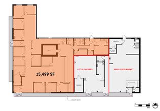 353-355 Montreal Rd, Ottawa, ON en alquiler Plano de la planta- Imagen 2 de 3