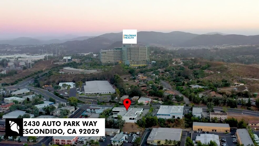 2430-2434 Auto Park Way, Escondido, CA en alquiler - Vídeo de anuncio comercial - Imagen 3 de 14