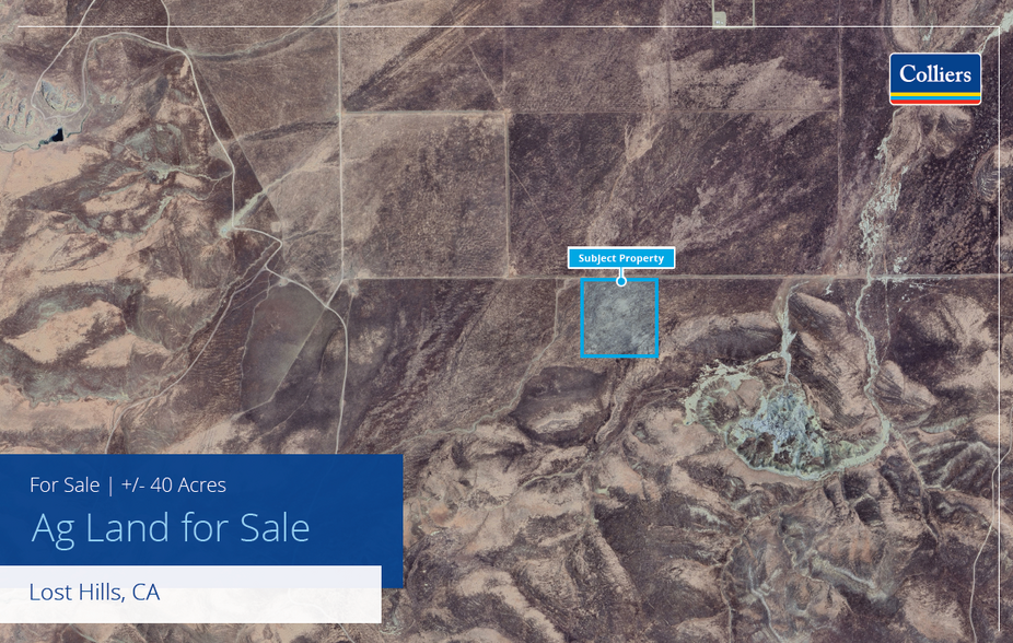 Hwy 41 & 33 hwy, Lost Hills, CA en venta - Vista aérea - Imagen 1 de 3