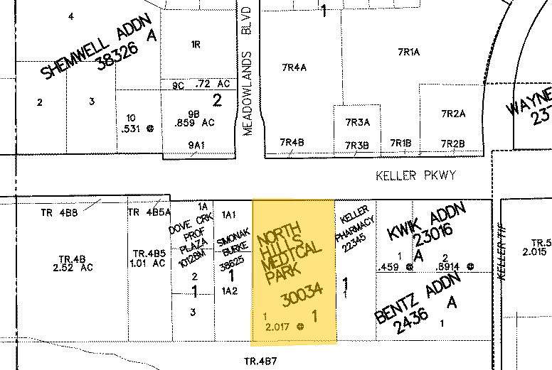 816 Keller Pky, Keller, TX en alquiler - Plano de solar - Imagen 2 de 17