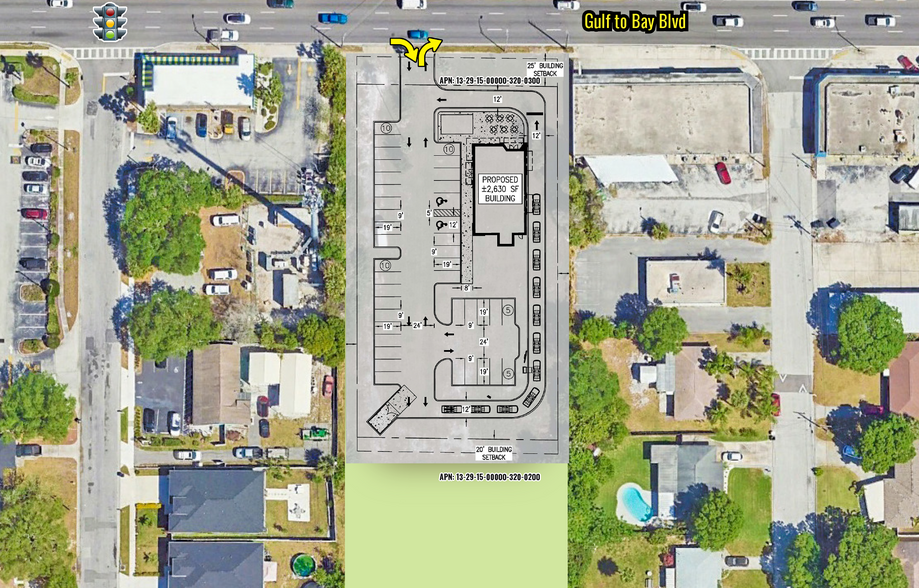 1849 Gulf To Bay Blvd, Clearwater, FL en venta - Plano del sitio - Imagen 3 de 3