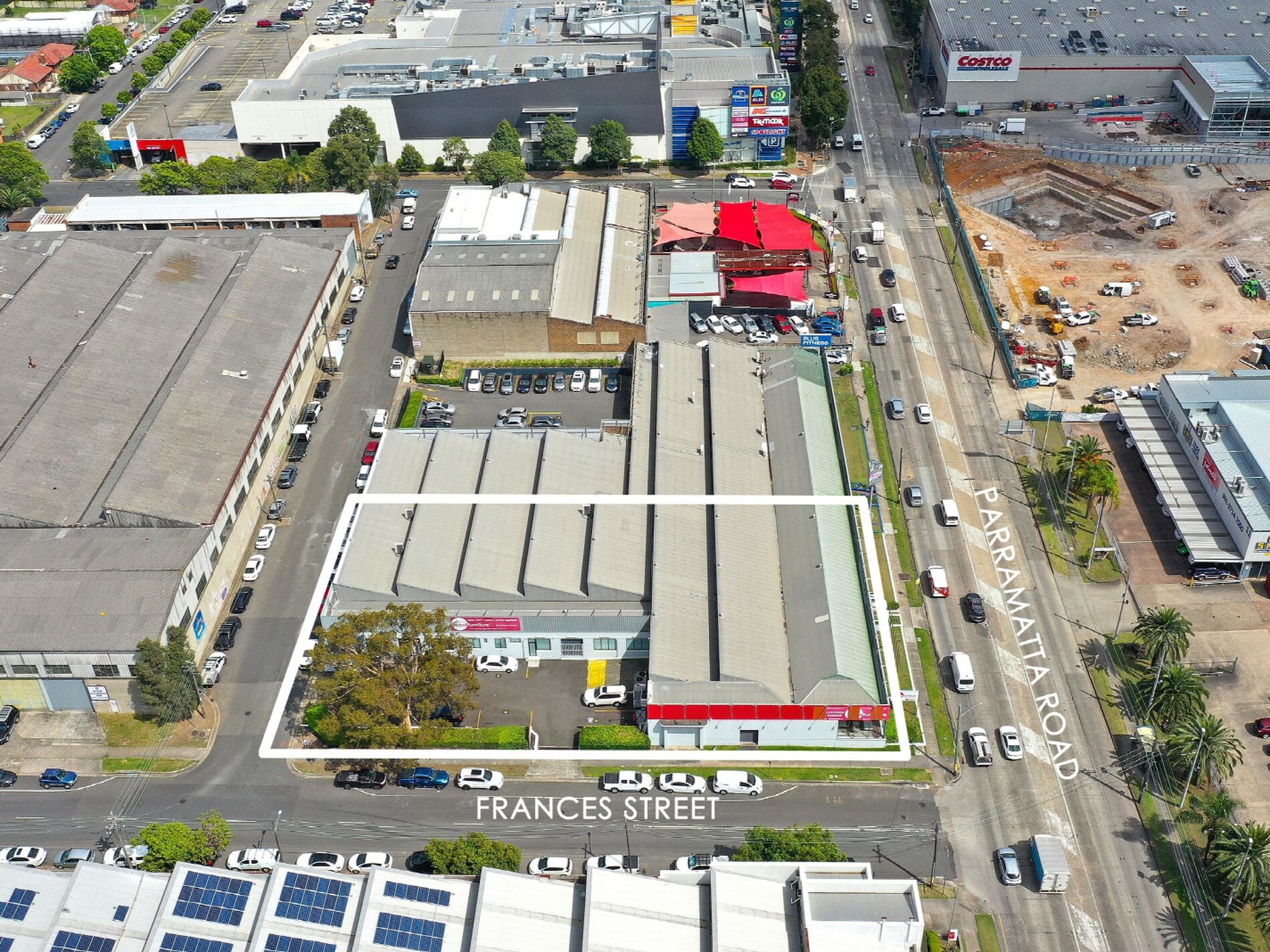 82 Parramatta Rd, Lidcombe en alquiler Vista aérea- Imagen 1 de 13