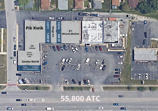 12201-12217 S Pulaski Rd, Alsip, IL - VISTA AÉREA  vista de mapa