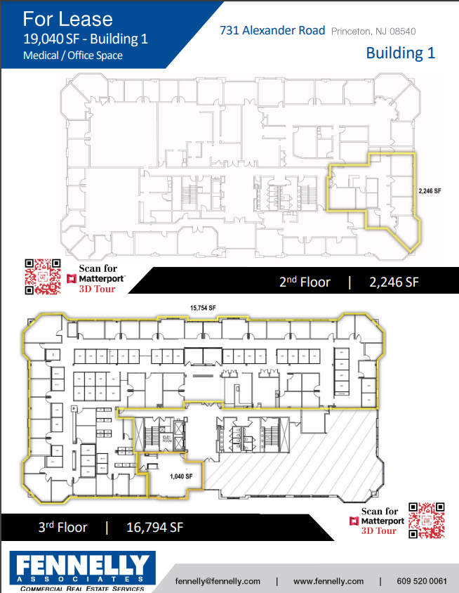 731 Alexander Rd, Princeton, NJ en alquiler Plano de la planta- Imagen 1 de 1