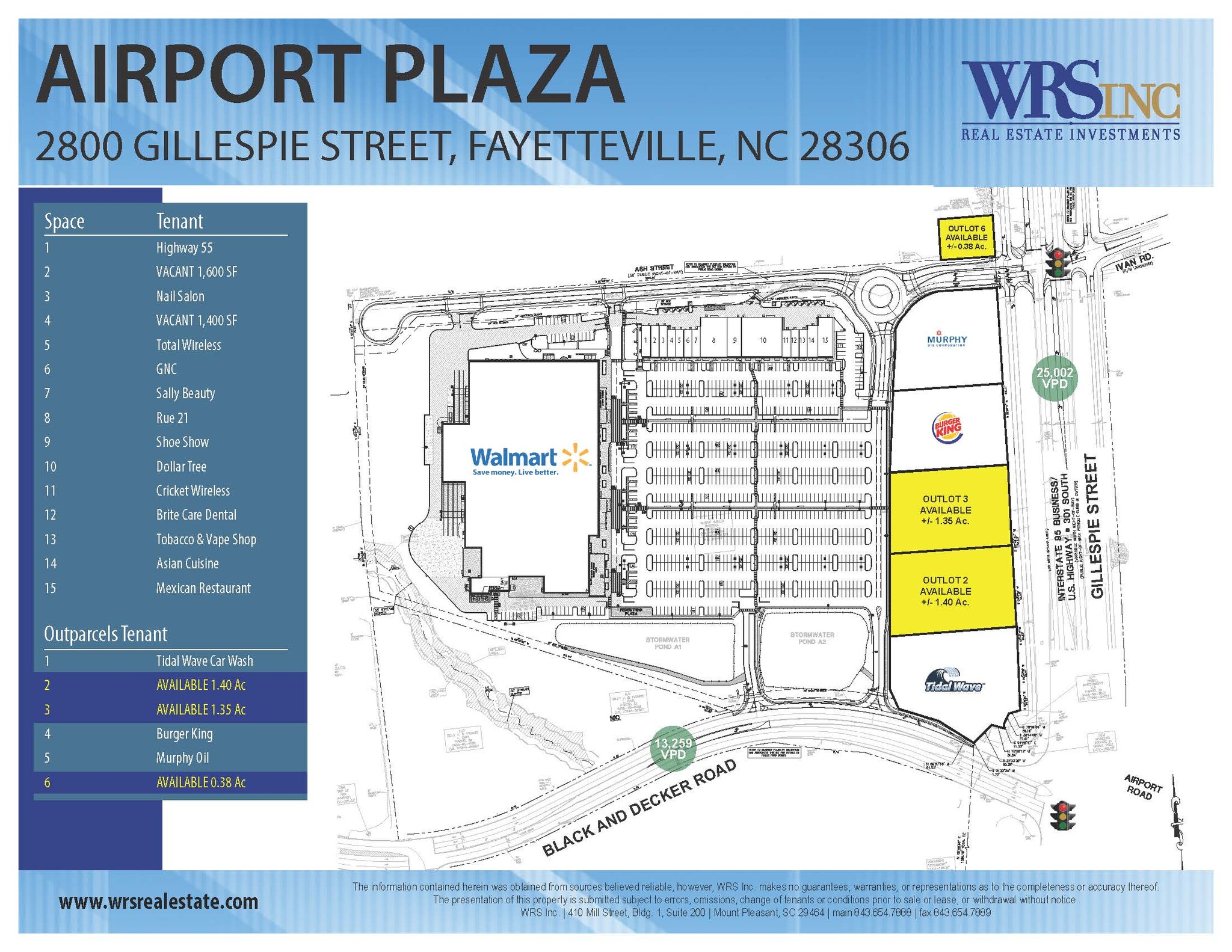 Airport Plz, Fayetteville, NC en venta Foto del edificio- Imagen 1 de 2