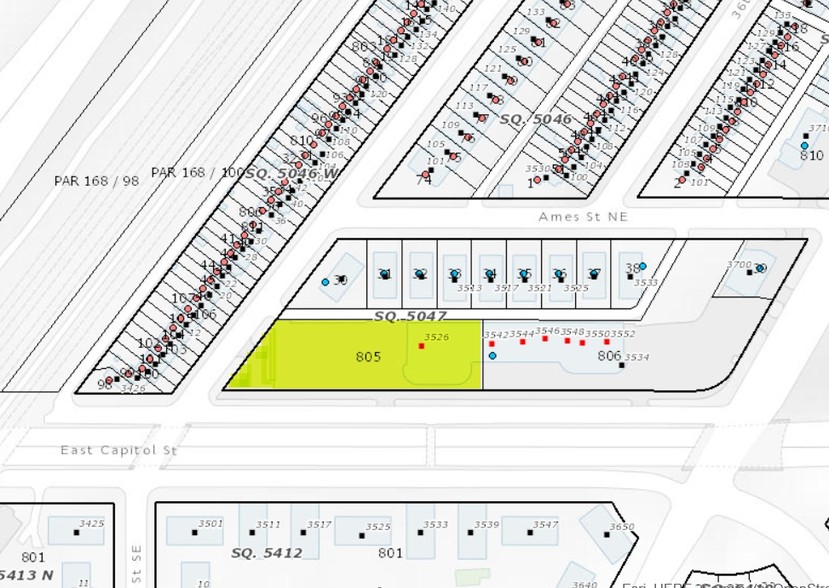 3534 E Capitol St NE, Washington, DC en alquiler - Plano de solar - Imagen 2 de 3