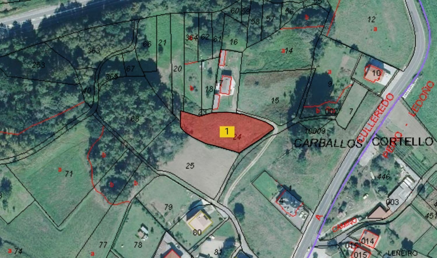 Terreno en Culleredo, La Coruna en venta Plano de la planta- Imagen 1 de 10
