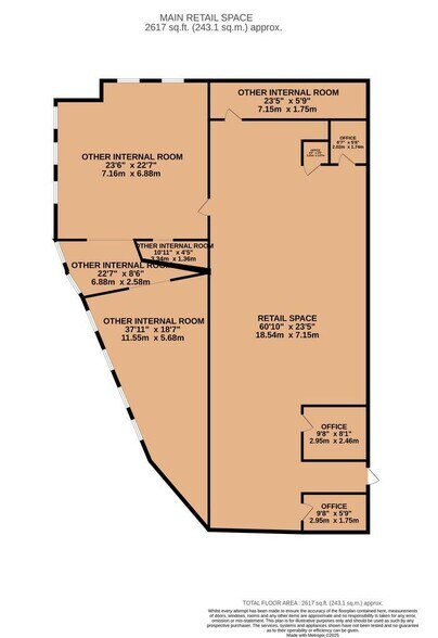 2-4 King St, Bridlington en alquiler - Plano de la planta - Imagen 2 de 2