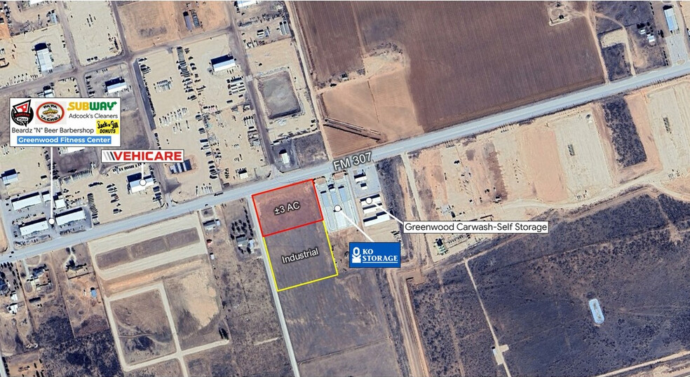 3 AC FM 307, Midland, TX en venta - Foto del edificio - Imagen 1 de 3