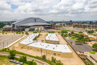 801-803 Stadium Dr, Arlington, TX - VISTA AÉREA  vista de mapa