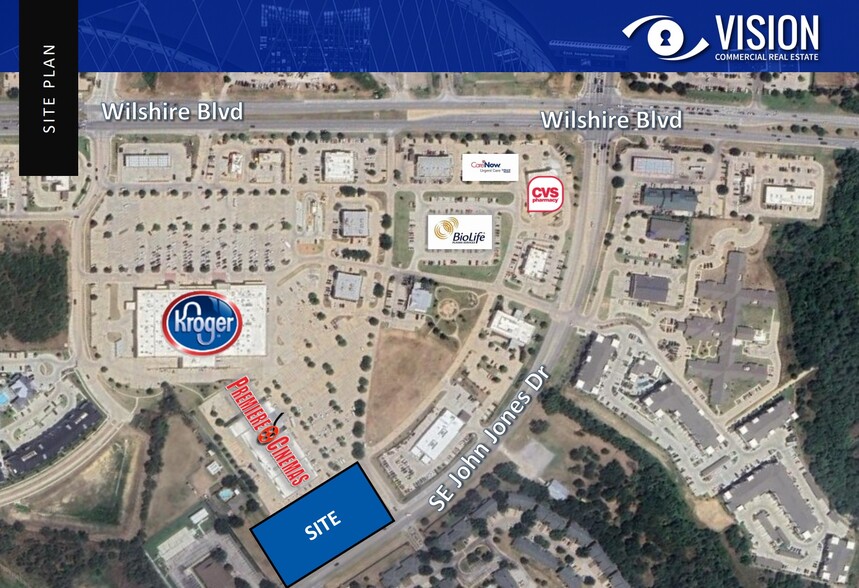 360 SE John Jones Dr, Burleson, TX en alquiler - Plano del sitio - Imagen 3 de 4