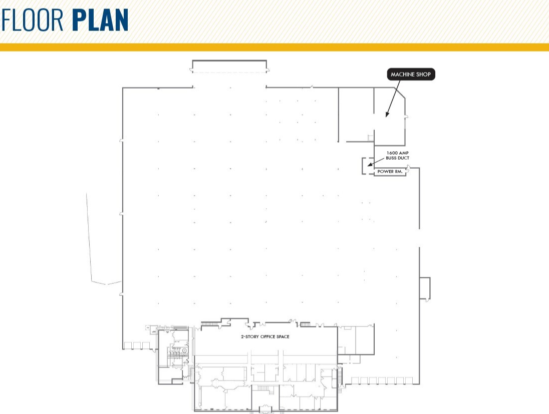 7510 Montevideo Rd, Jessup, MD en alquiler Plano de la planta- Imagen 1 de 2