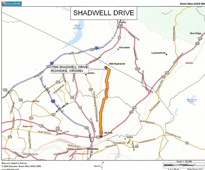 Shadwell Drive & Old Mtn Rd Dr, Roanoke, VA en venta - Foto del edificio - Imagen 2 de 3