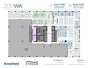 200 W Adams St, Chicago, IL en alquiler Plano de la planta- Imagen 2 de 2