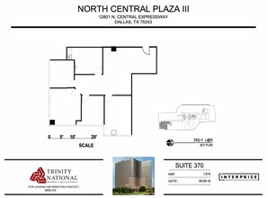 12801 N Central Expy, Dallas, TX en alquiler Plano de la planta- Imagen 1 de 1