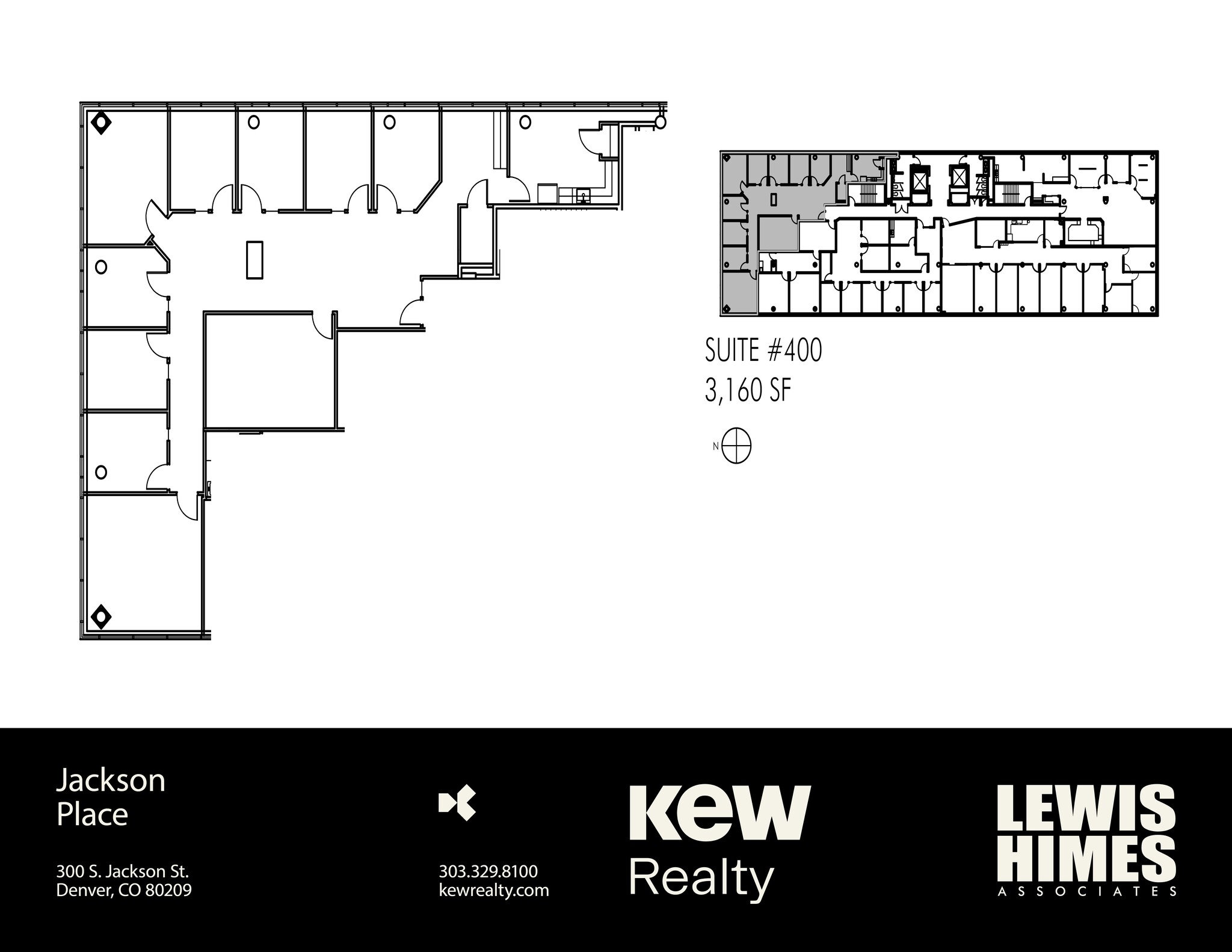 300 S Jackson St, Denver, CO en alquiler Plano del sitio- Imagen 1 de 5