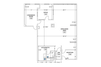 3219 Route 46, Parsippany, NJ en alquiler Plano de la planta- Imagen 2 de 10