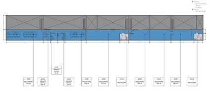 606 Venice Blvd, Venice, CA en alquiler Plano de la planta- Imagen 2 de 2