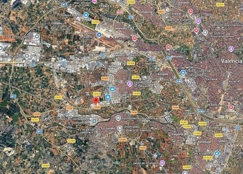 Nave en Alaquàs, Valencia en venta - Foto del edificio - Imagen 3 de 4