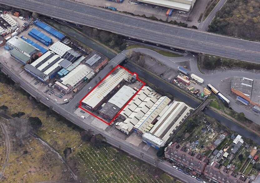 Moor Ln, Birmingham en venta - Vista aérea - Imagen 2 de 3
