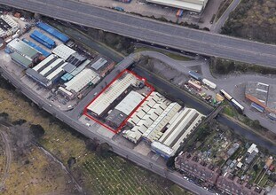 Moor Ln, Birmingham, WMD - Aérea  vista de mapa