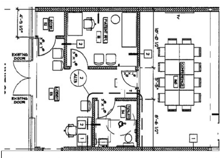 5013 Old Buncombe Rd, Greenville, SC en alquiler Plano de la planta- Imagen 1 de 2