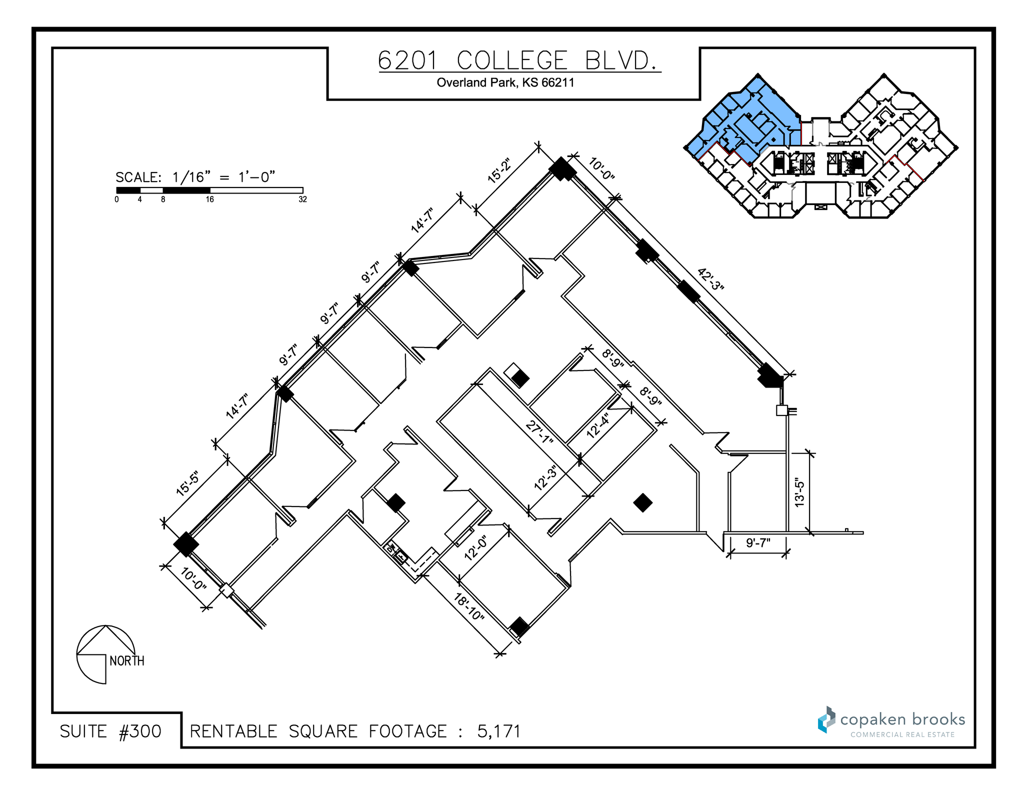 6201 College Blvd, Overland Park, KS en alquiler Plano de la planta- Imagen 1 de 1