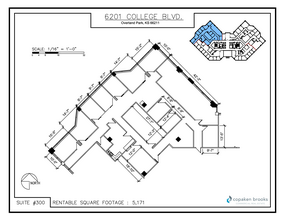 6201 College Blvd, Overland Park, KS en alquiler Plano de la planta- Imagen 1 de 1