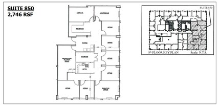 8555 16th St, Silver Spring, MD en alquiler Plano de la planta- Imagen 1 de 1