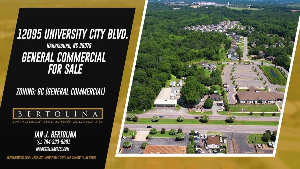 12095 University City Blvd, Harrisburg, NC en venta - Vídeo de anuncio comercial - Imagen 2 de 18