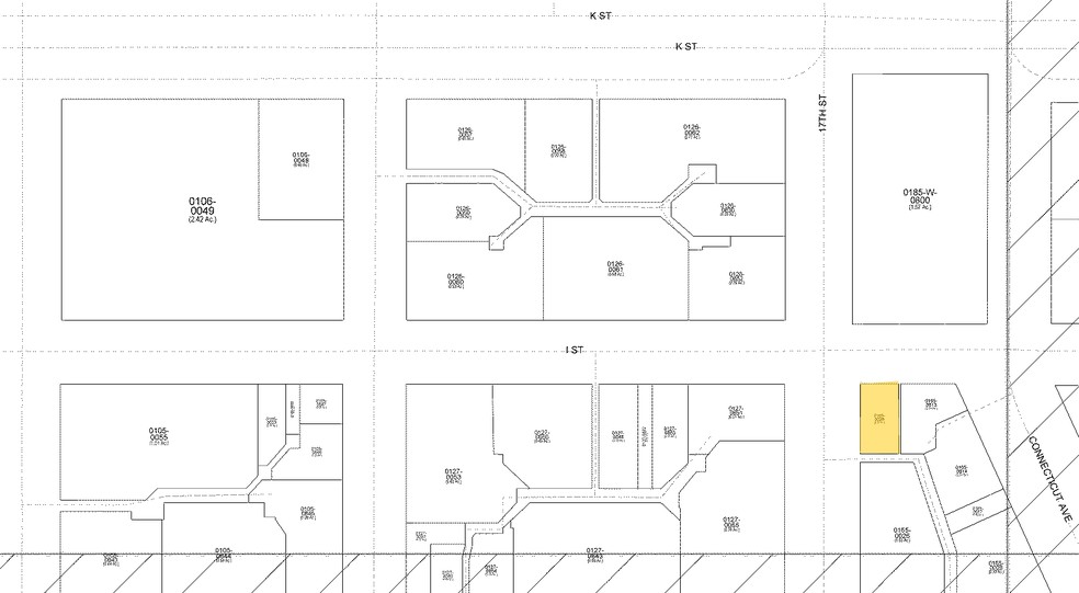 839 17th St NW, Washington, DC en alquiler - Plano de solar - Imagen 2 de 4