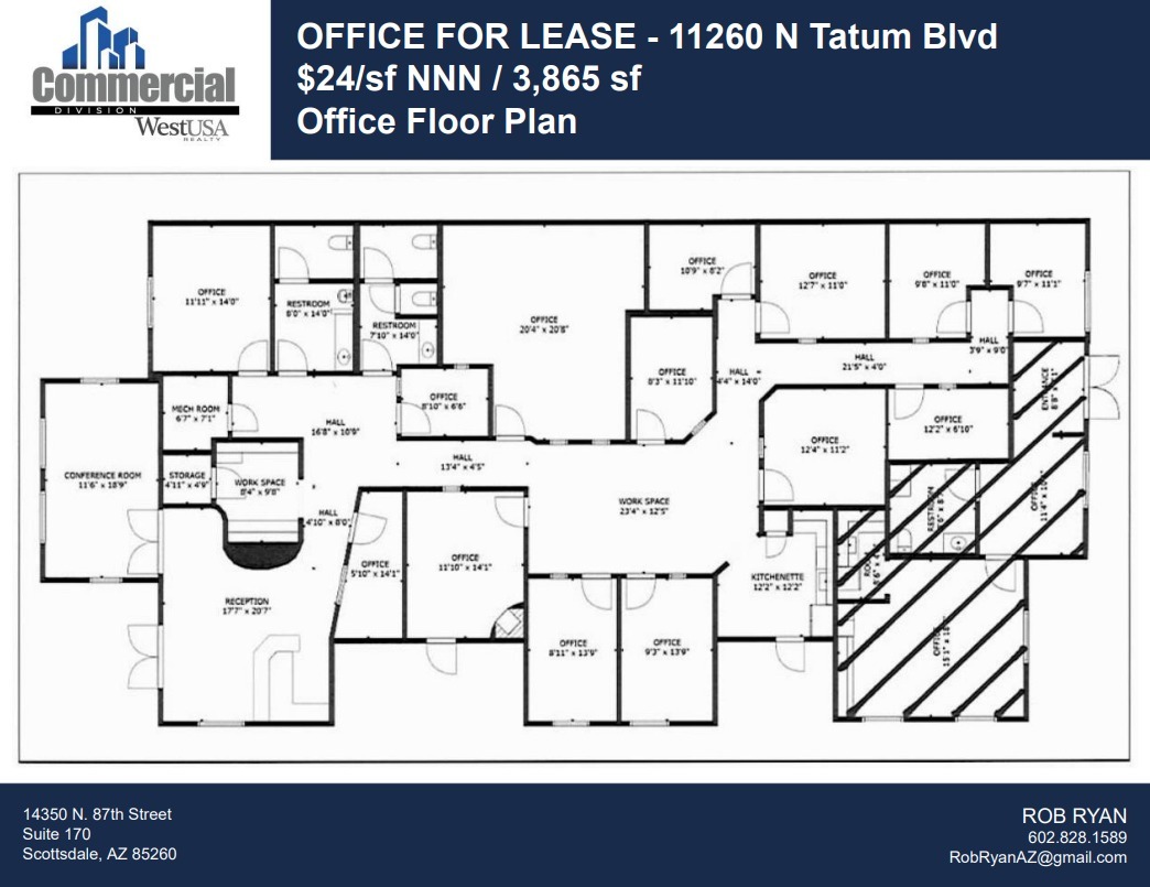 11260 N Tatum Blvd, Phoenix, AZ en alquiler Plano de la planta- Imagen 1 de 1