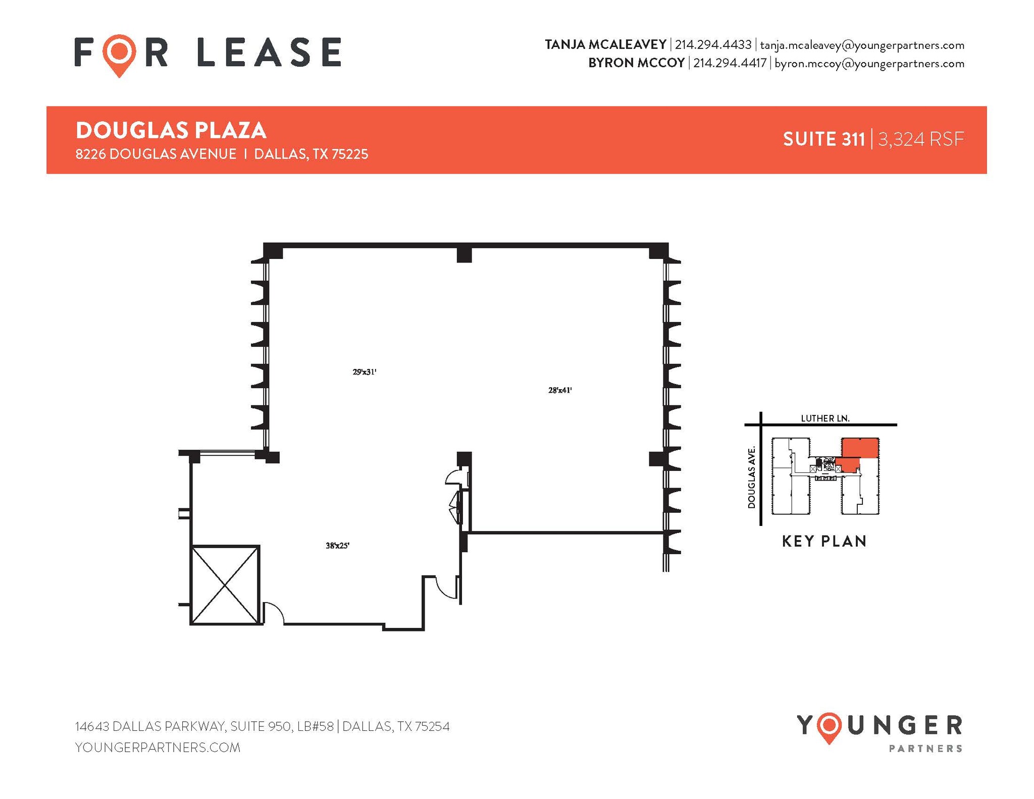 8226 Douglas Ave, Dallas, TX en alquiler Plano de la planta- Imagen 1 de 1