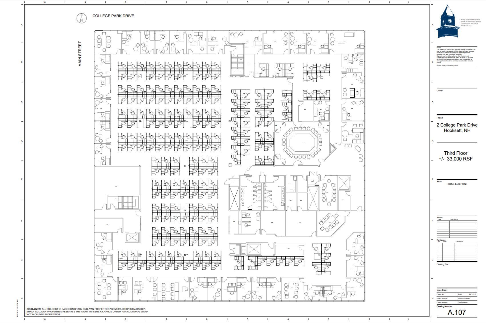 2 College Park Dr, Hooksett, NH en alquiler Plano de la planta- Imagen 1 de 1