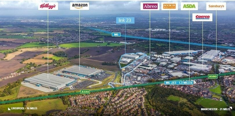 Unit 4 Haydock Ln, Haydock en alquiler - Foto del edificio - Imagen 2 de 4