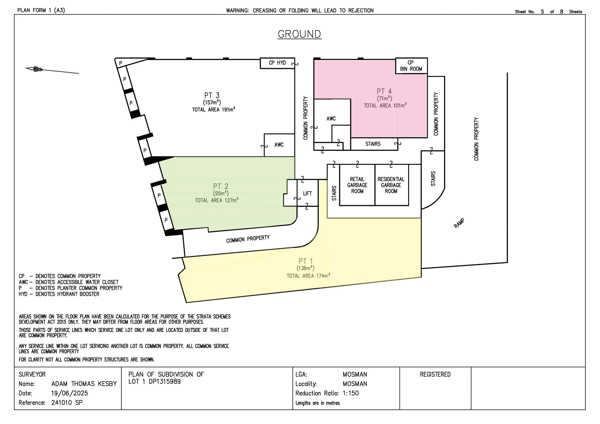 171-179 Avenue Rd, Mosman en alquiler Plano de la planta- Imagen 1 de 1
