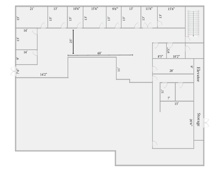 280 Charlois Blvd, Winston-Salem, NC en alquiler - Plano de la planta - Imagen 3 de 6