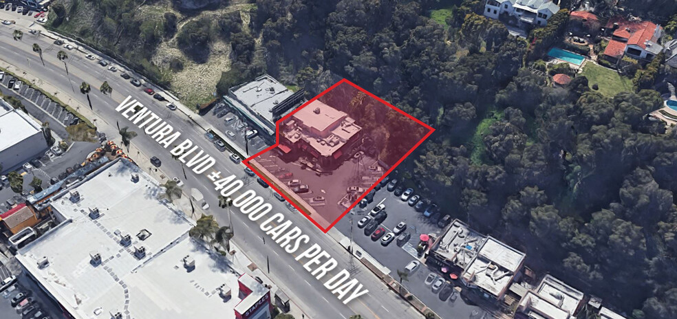 12616 Ventura Blvd, Studio City, CA en venta - Vista aérea - Imagen 2 de 3