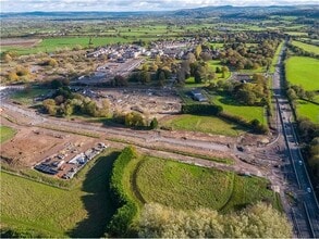 Locking Parklands, Weston Super Mare, SOM - Aérea  vista de mapa