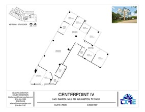 2401 E Randol Mill Rd, Arlington, TX en alquiler Plano de la planta- Imagen 1 de 3