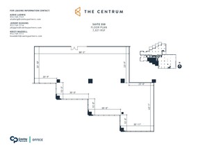 3102 Oak Lawn Ave, Dallas, TX en alquiler Plano de la planta- Imagen 1 de 4