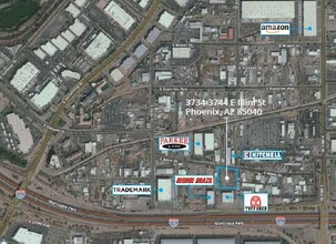 3800 S 38th St, Phoenix, AZ - VISTA AÉREA  vista de mapa